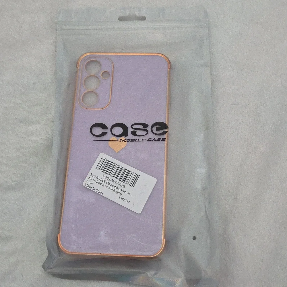 Samsung Galaxy A14 5g Purple Heart Phone Case